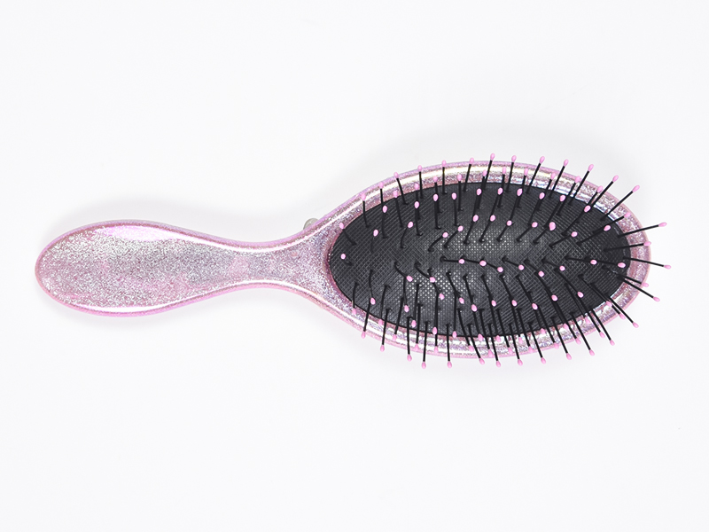 Bijuterii Bling Oval Perie de descurcare pentru păr