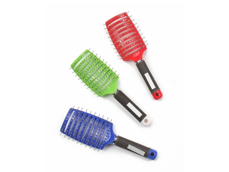 Perie de păr din plastic pentru masaj pentru scalp