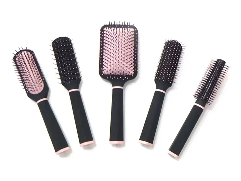 Set de perii de păr cu uscător rotativ pentru masaj pentru scalp