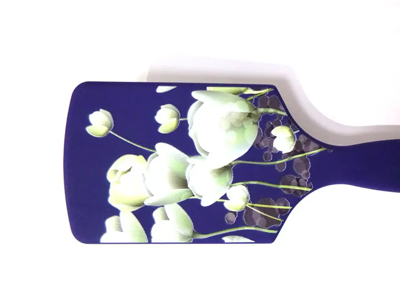 Perie din plastic pentru extensii de păr pentru descurcarea părului