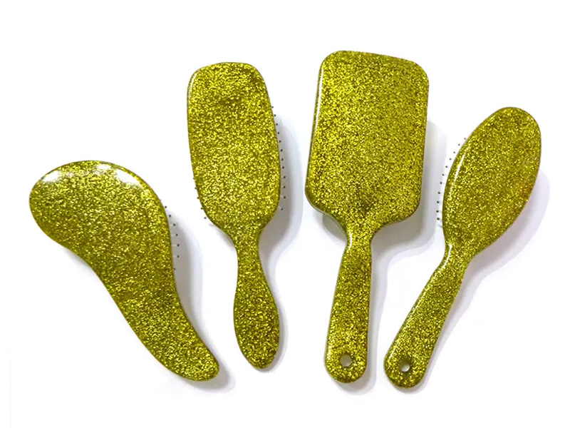 Perie de păr Detangling Glitter Cushion