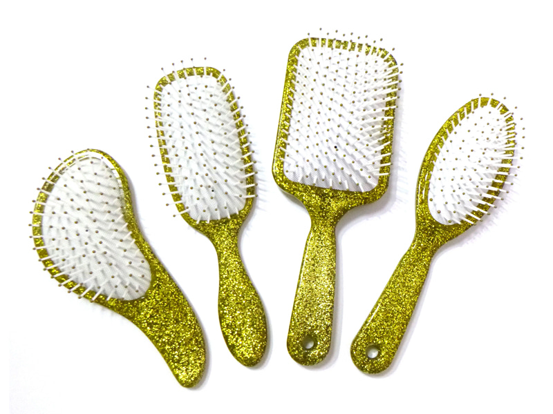 Perie de păr Detangling Glitter Cushion