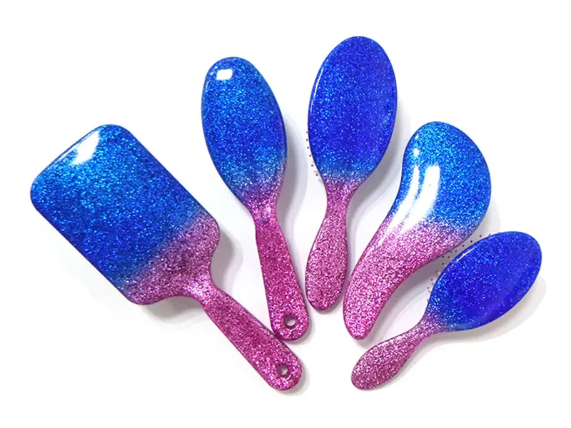 Paddle Plastic Blowdrying Shampoo Curve Wave Hair Perie