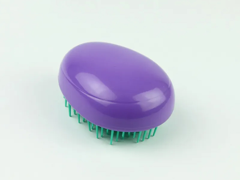 Mini perie de păr pentru copii în formă de ou