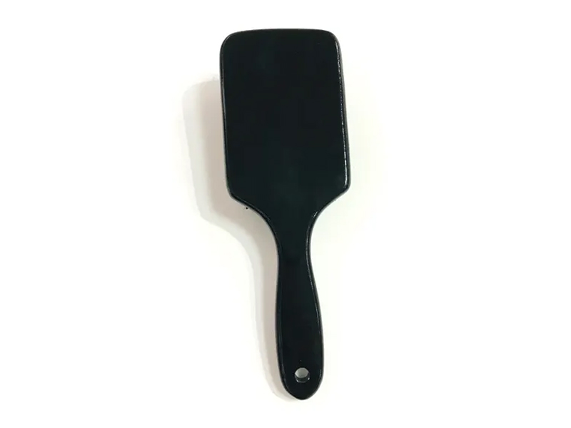 Masaj cu peri de mistret Perie de par din bambus cu paleta de lemn pentru detangler