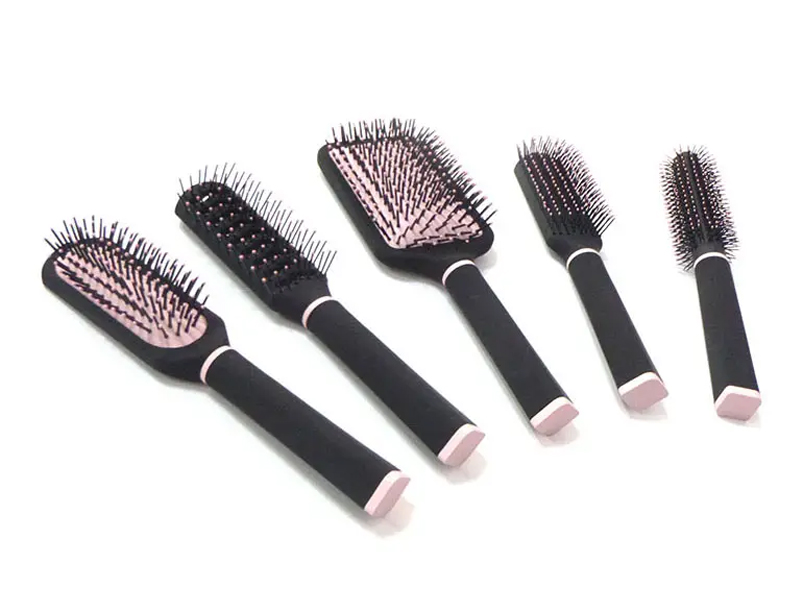 Set de perii de păr cu uscător rotativ pentru masaj pentru scalp