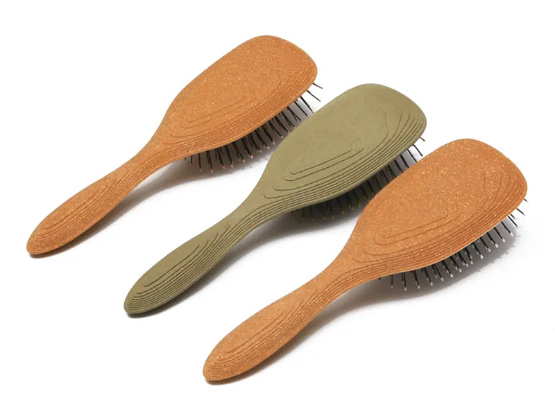 Femei Care Massager Pernă moale Perie de păr rotundă umedă