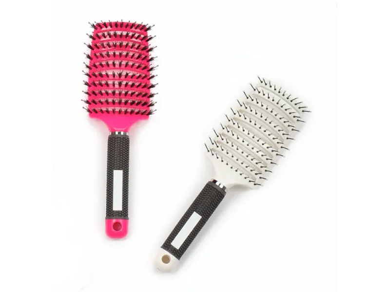 Perie de păr din plastic pentru masaj pentru scalp