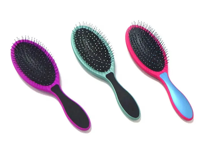 360 Tangle Multi Color Oval Black Wave Perie Denman