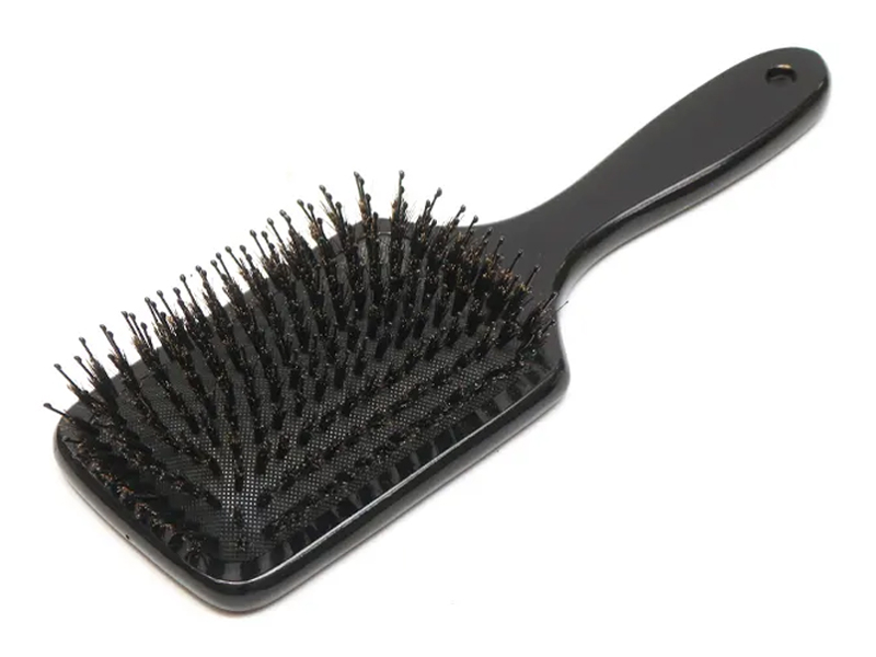 Perie de descurcare din lemn natural din bambus