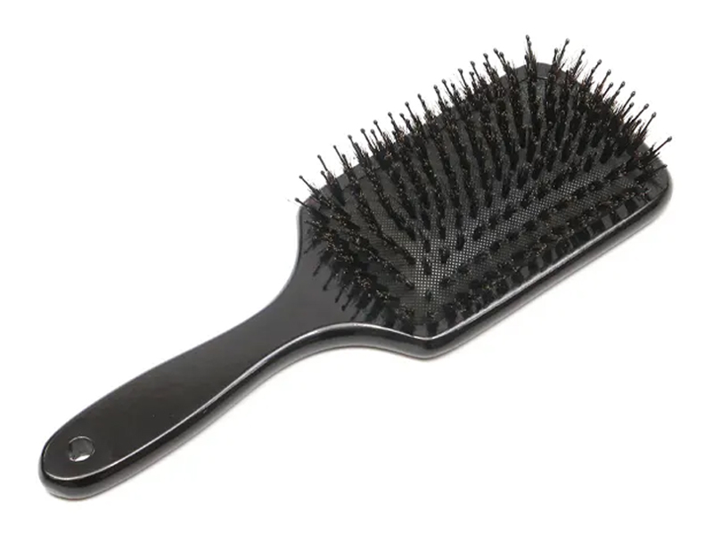 Perie de descurcare din lemn natural din bambus