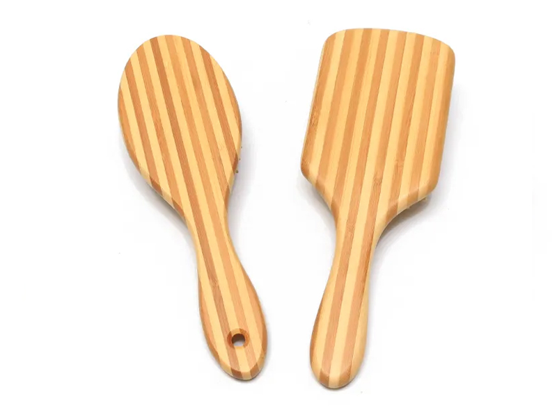 Produse de masaj pentru scalp din bambus Perie din lemn