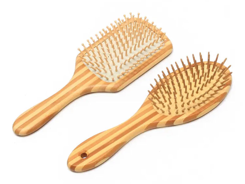 Produse de masaj pentru scalp din bambus Perie din lemn