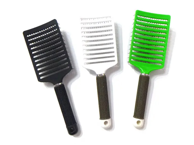 Perie de descurcare a părului cu ventilație din plastic