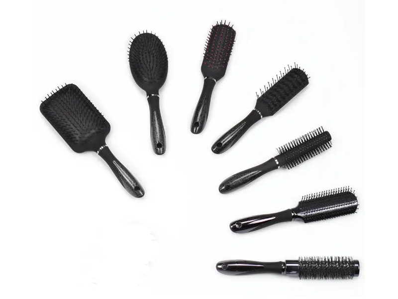 Set de perii de păr din plastic
